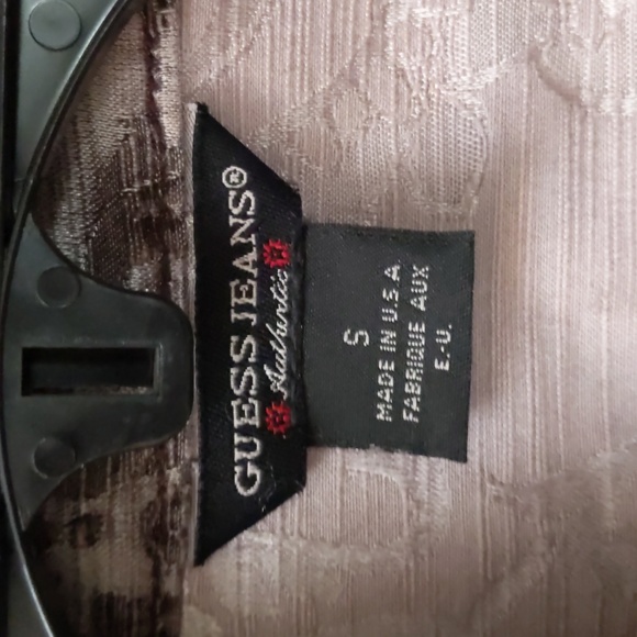 Sz small Guess fitted cropped jacket.  Non(Smoker) - Picture 2 of 4